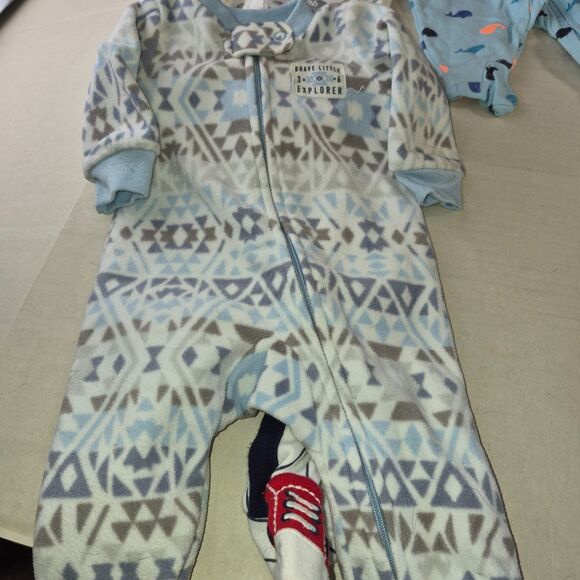 6 Newborn Sleeper's Different Brand's and Multi-Color's,all Long Sleeve. - Picture 10 of 12